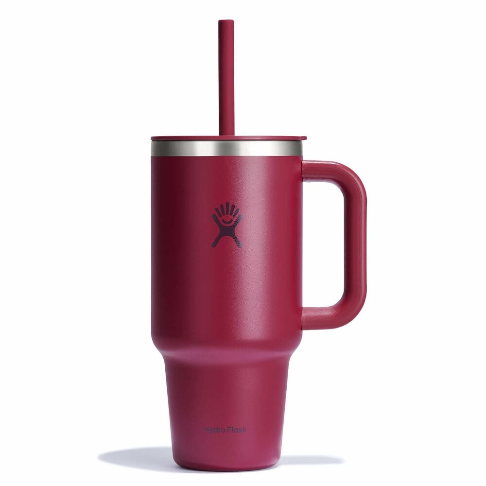 32 oz Travel Tumbler - Brick Red